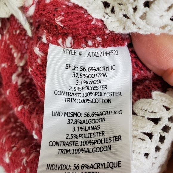 ALTAR'D STATE SWEATER WITH BOW DETAIL IN BACK - Picture 6 of 6